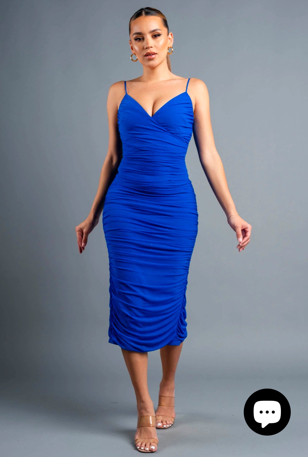 Vestido Royal blue