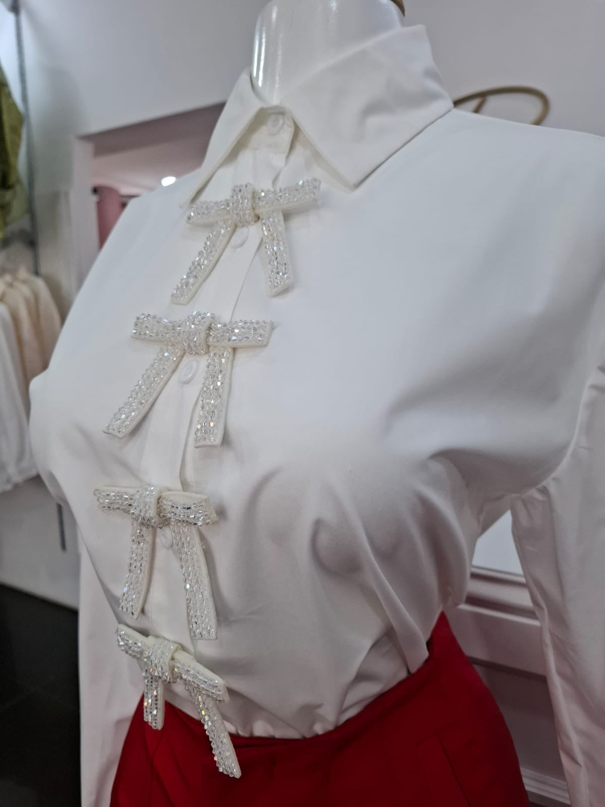 Blusa moños