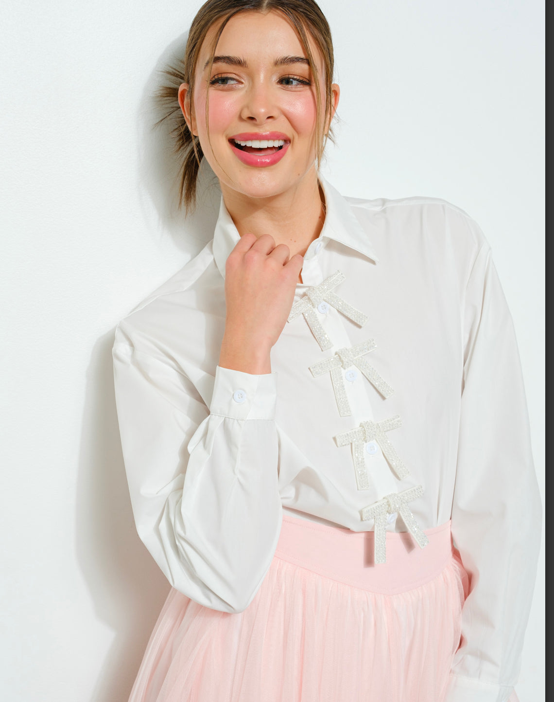 Blusa moños