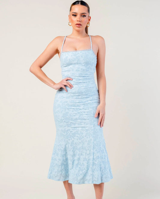 Vestido baby blue