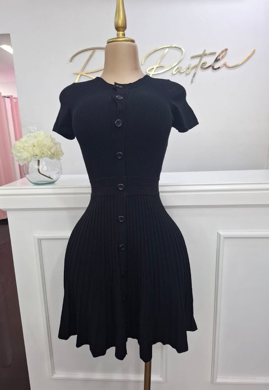 Vestido Preppy Negro