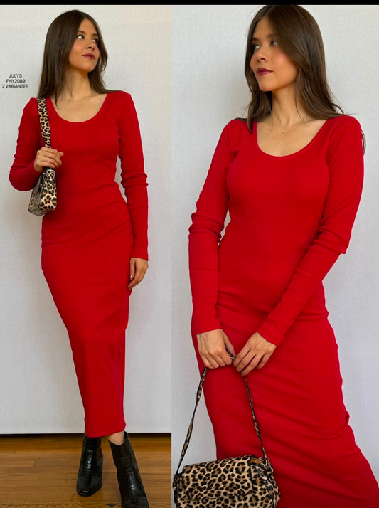 Vestido rojo