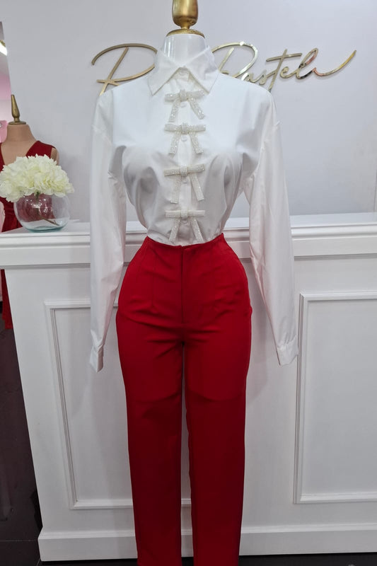 Blusa moños