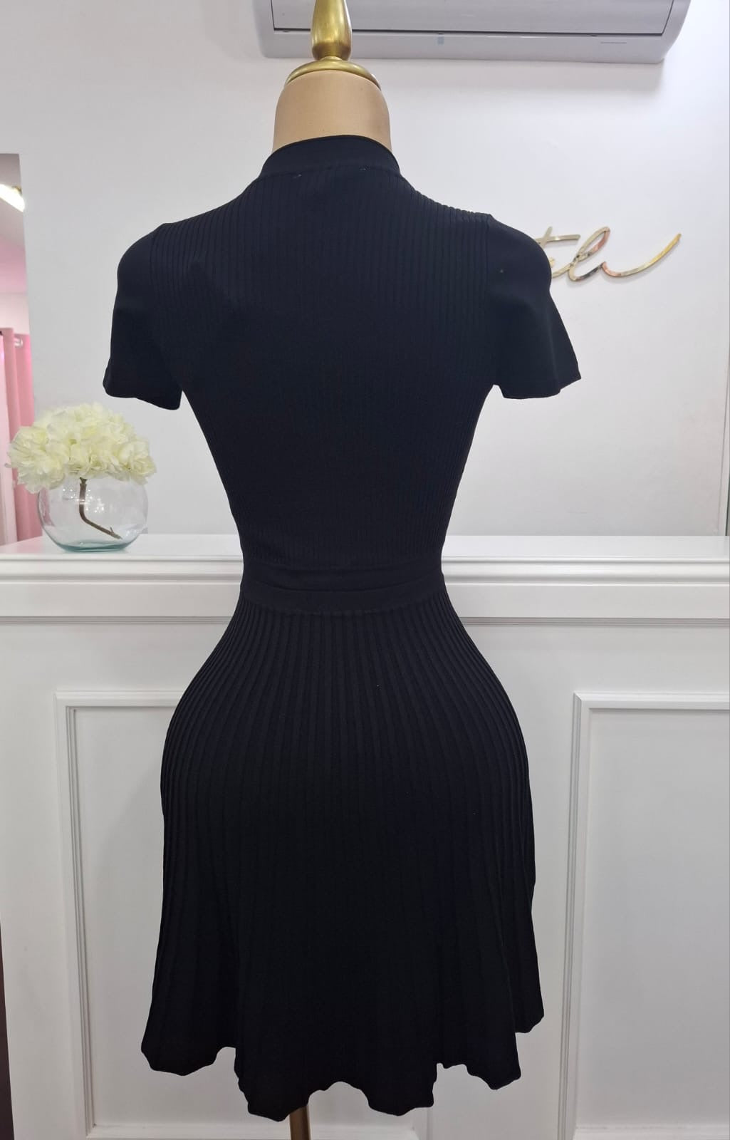 Vestido Preppy Negro