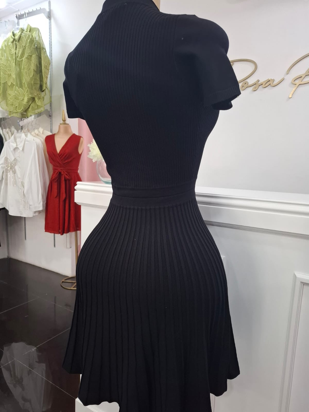 Vestido Preppy Negro